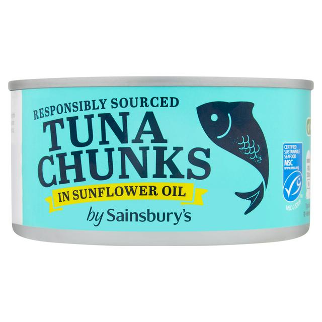 Sainsbury's Tuna in Sunflower Oil 340g (240g*)