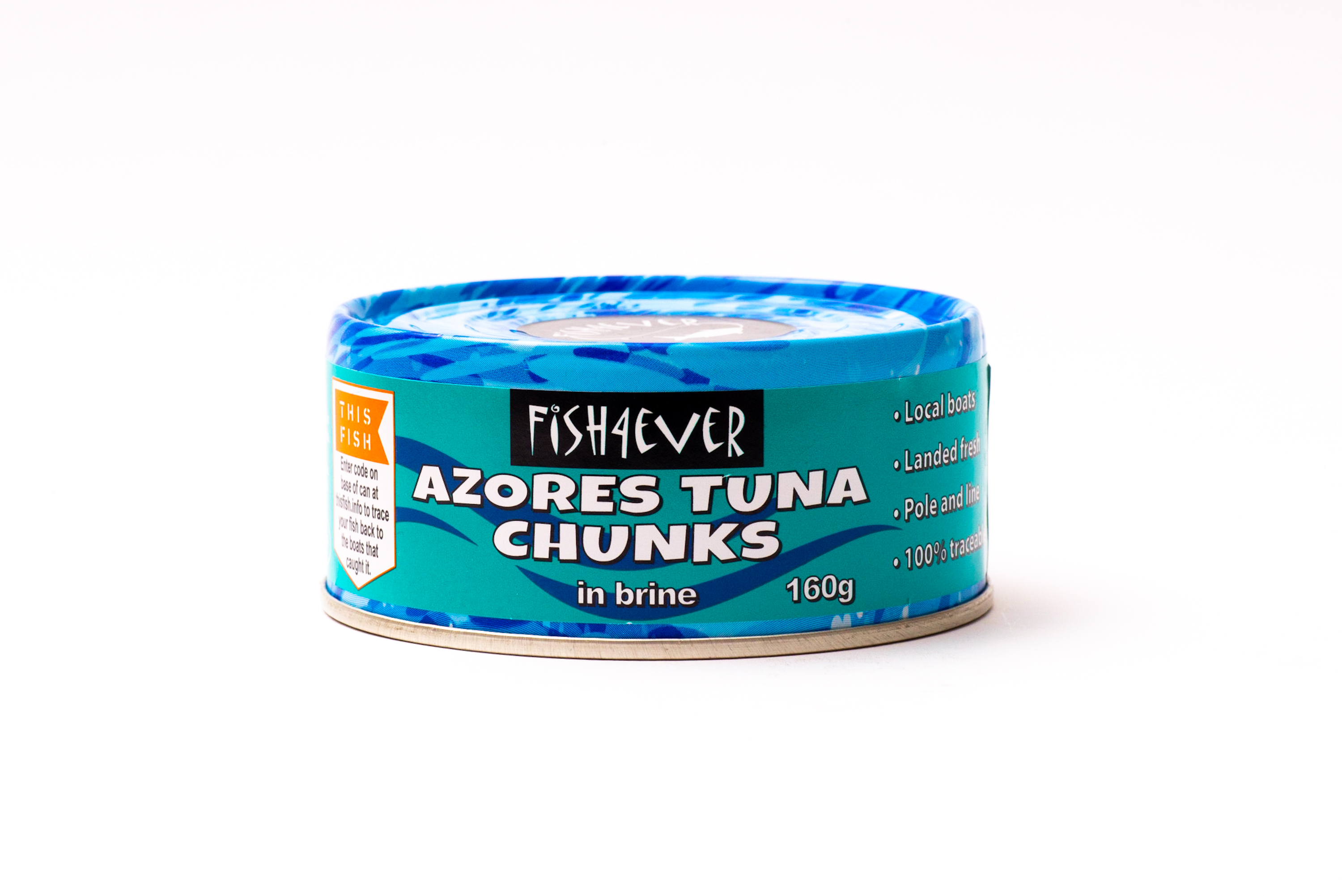 Azores Skipjack Tuna Chunks in Brine 160g image