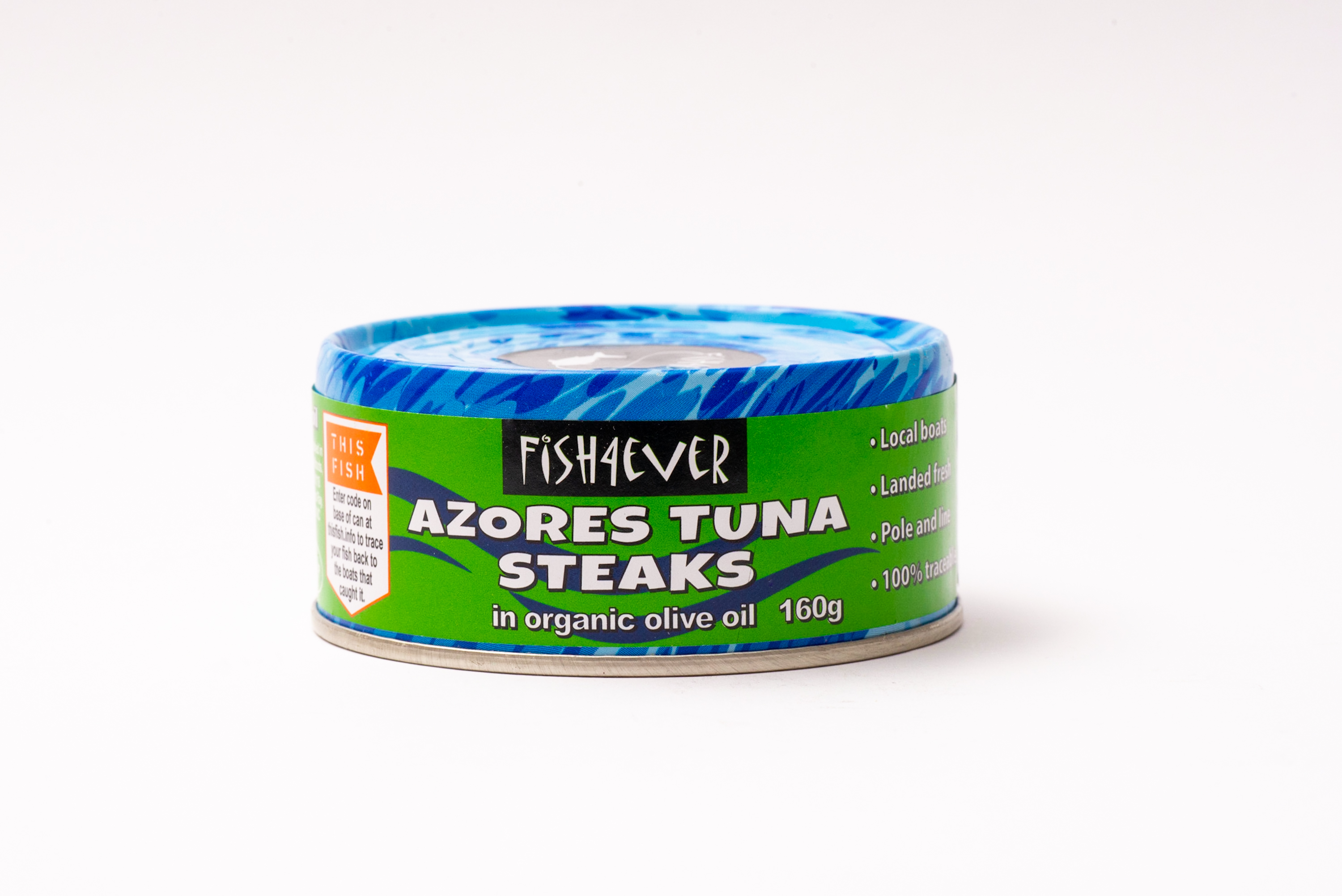 Azores Skipjack Tuna Steaks in Olive Oil 160g image