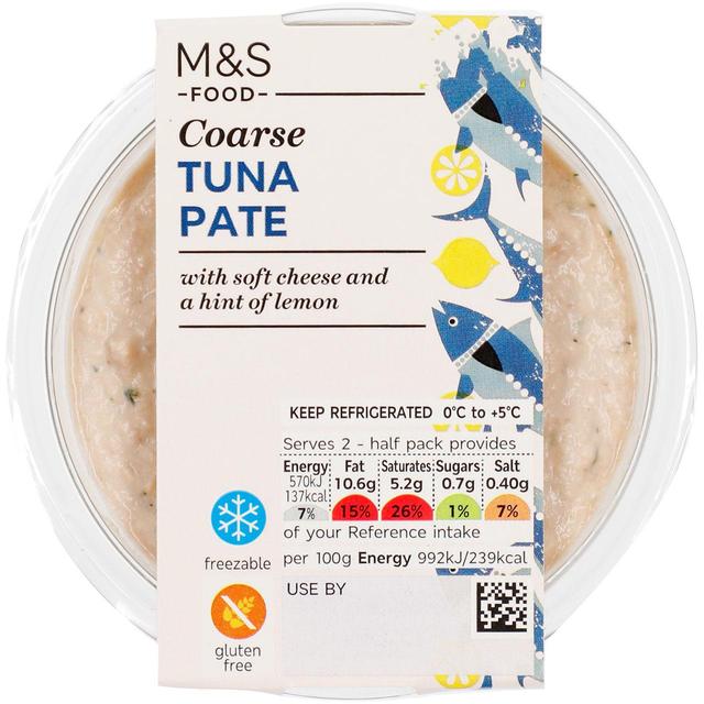 Course tuna pate