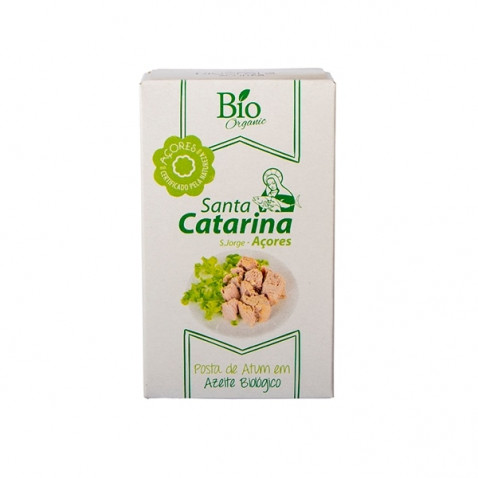 Santa Catarina Bio Tuna Steak in Organic Olive Oil 120 g