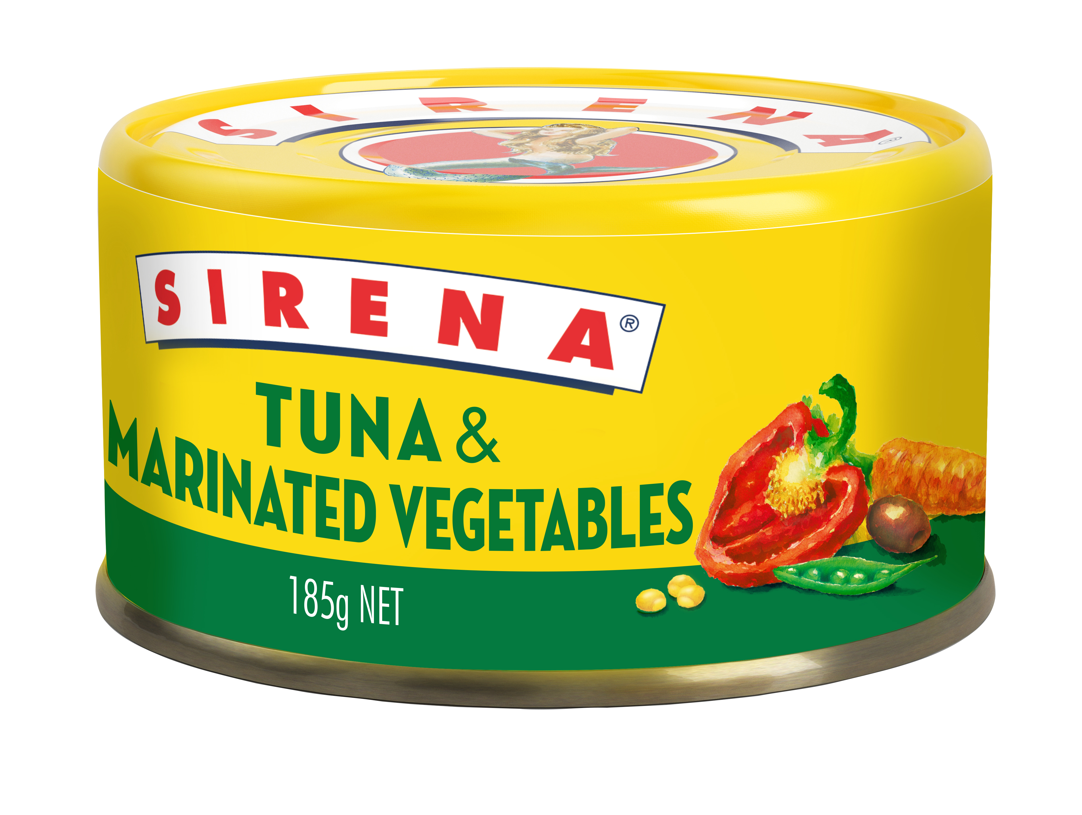Sirena tuna and marinated vegetables