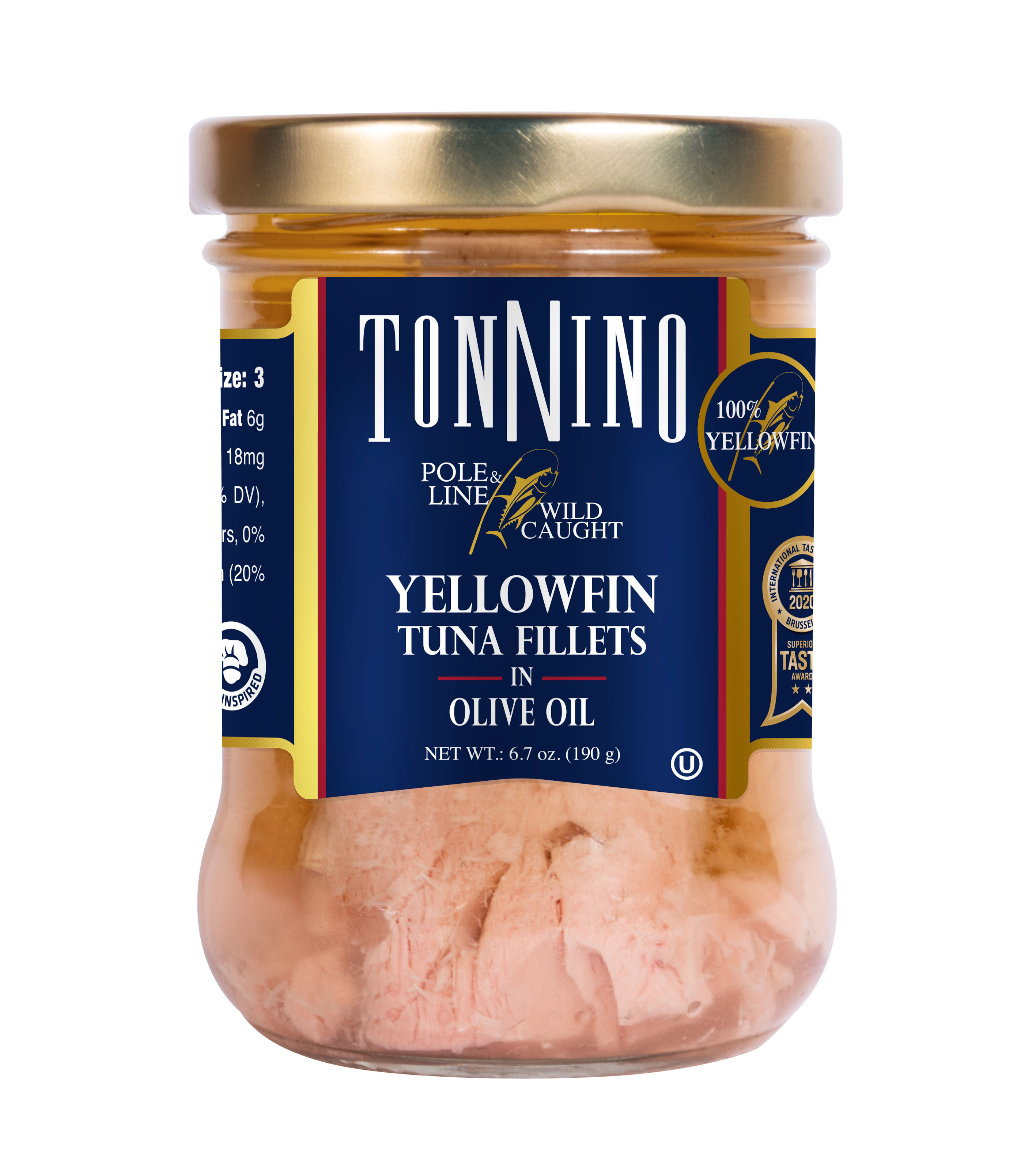 Tonnino Pole & Line Yellowfin Tuna Fillets In Olive Oil