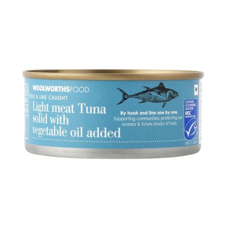Light Meat Tuna Solid with Vegetable Oil 170 g image