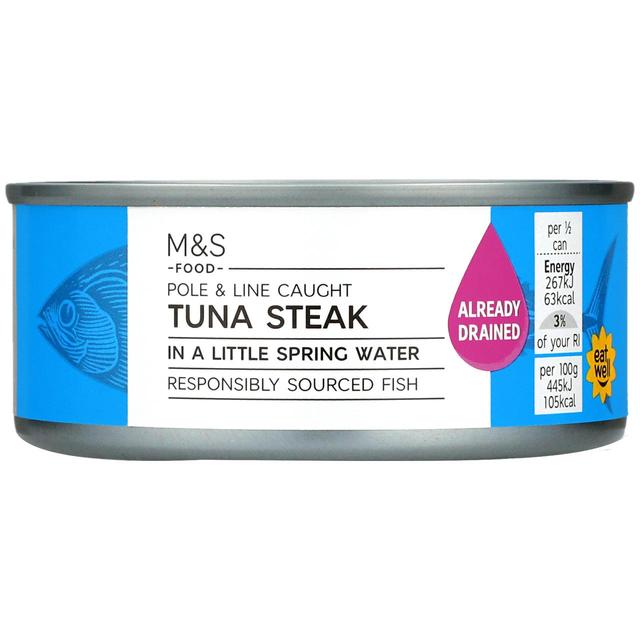 Tuna Steak in Spring Water 120g image