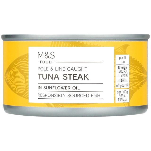 Tuna Steak in Sunflower Oil