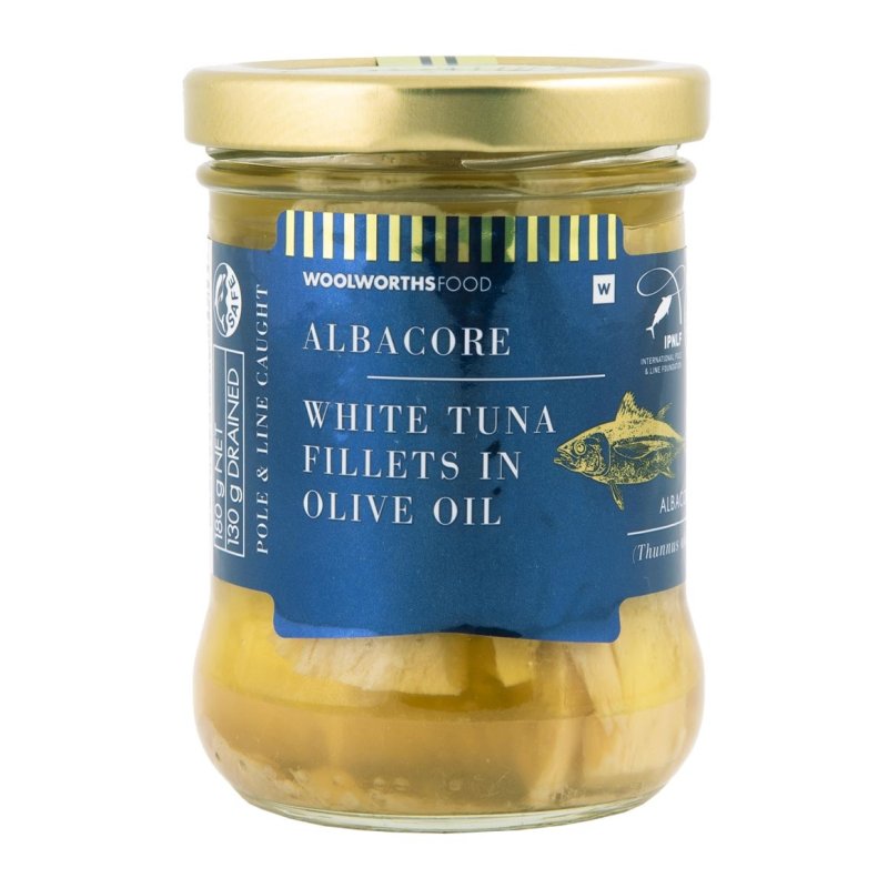 Albacore White Tuna Fillets in Olive Oil 180 g