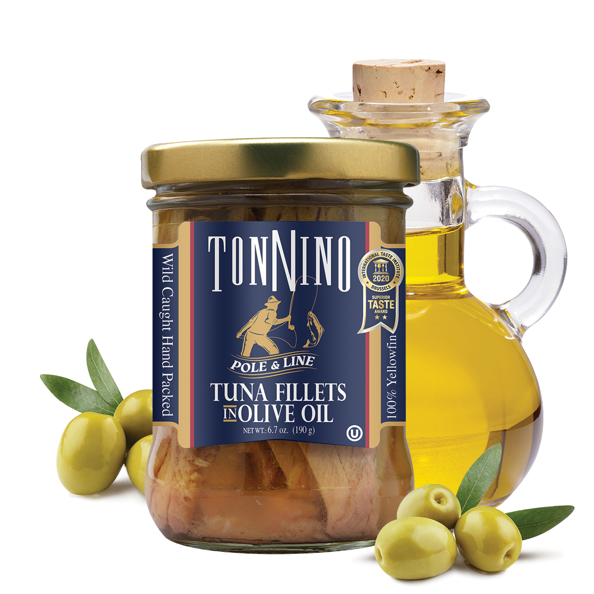 Tonnino Yellowfin Tuna Fillets In Olive Oil, 6.7 oz