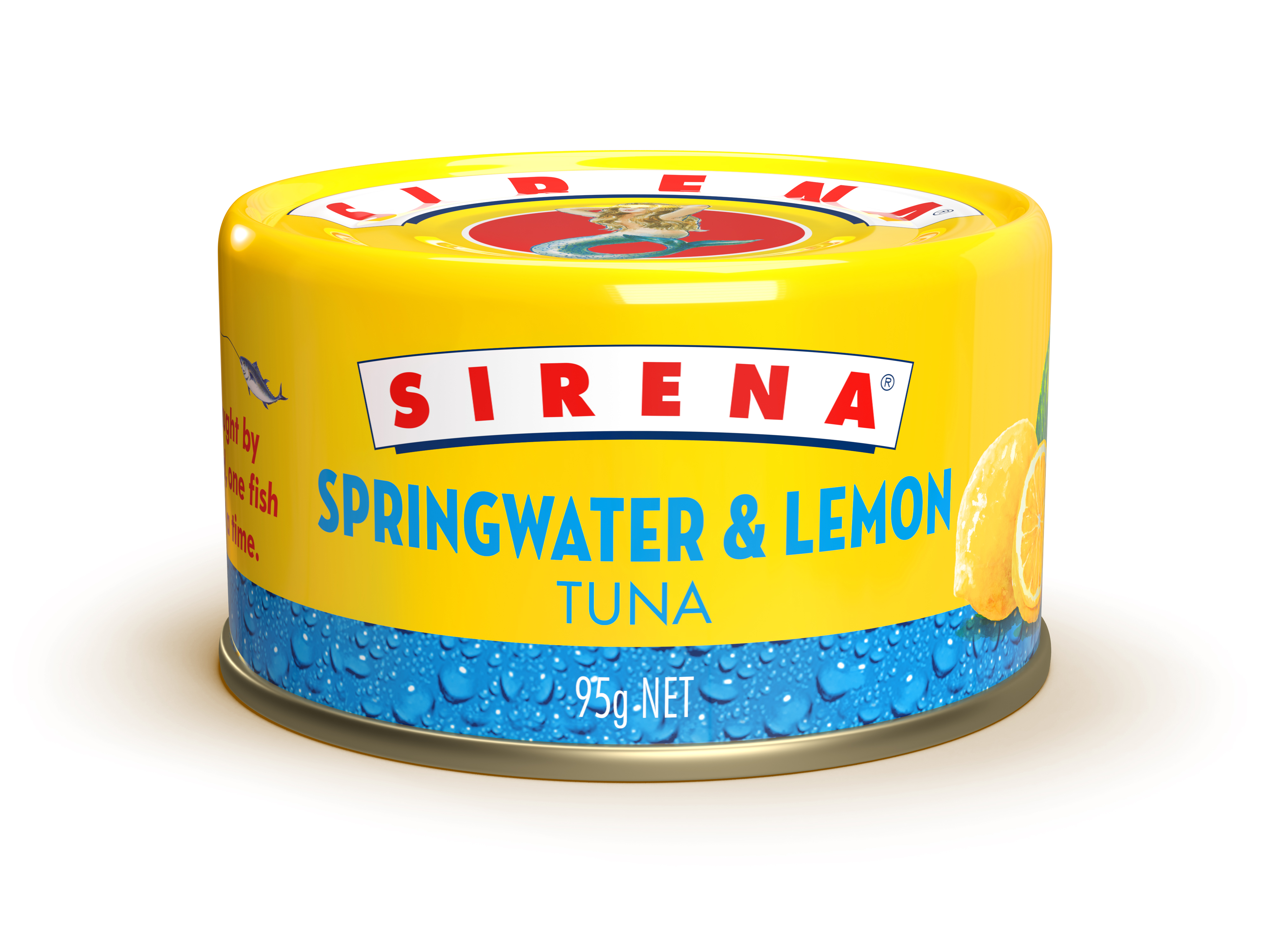 Sirena springwater and lemon