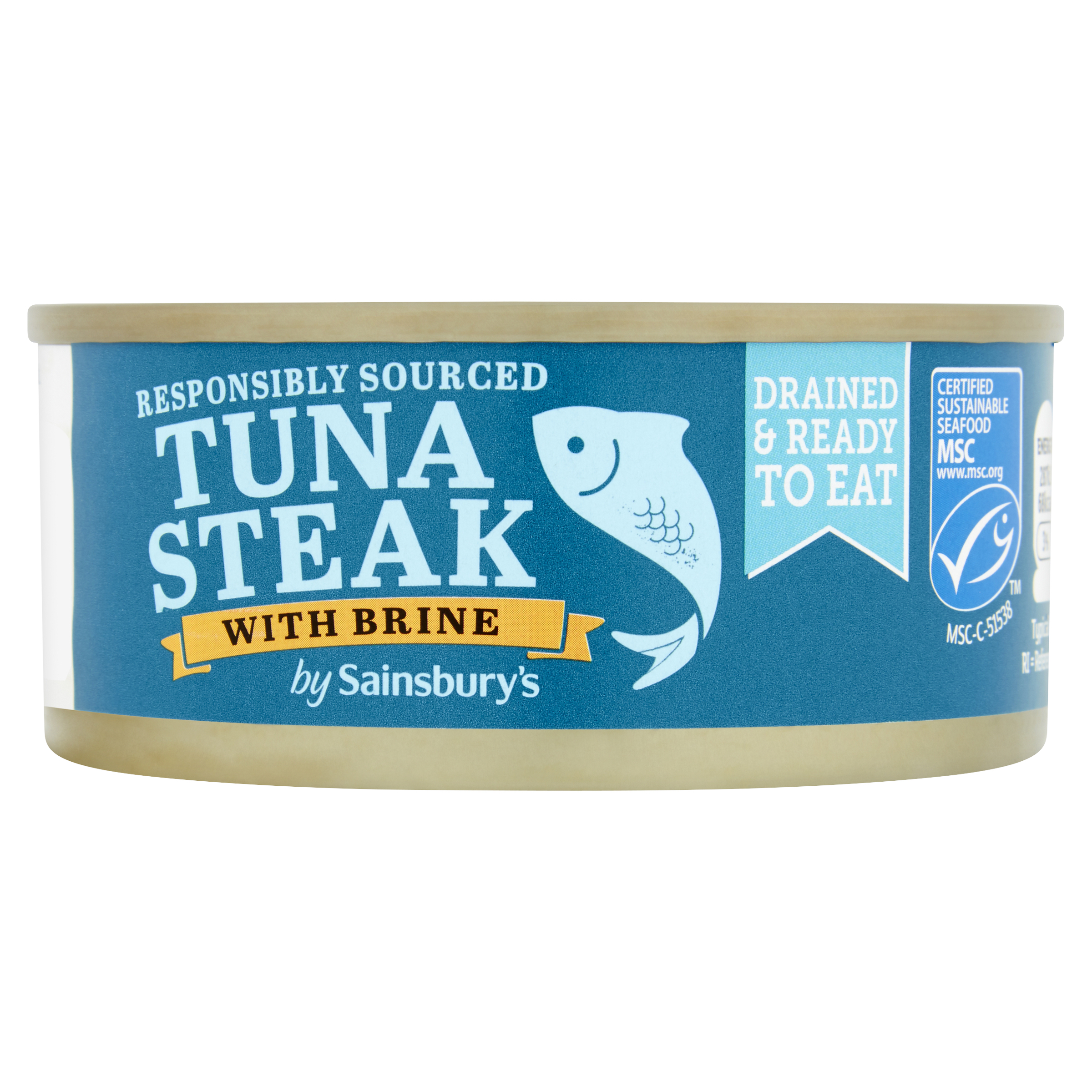 Sainsbury's Tuna Steak in Brine