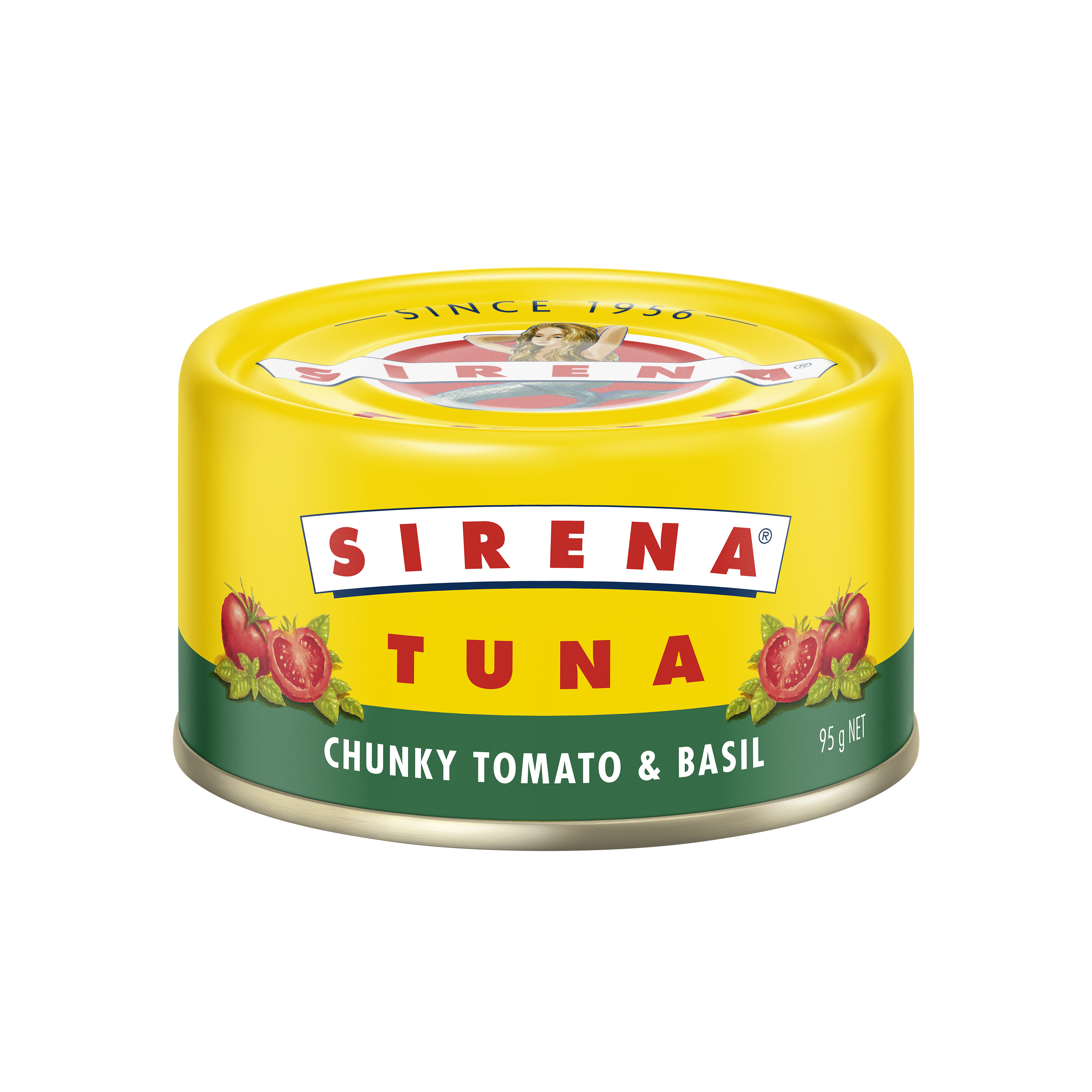 Sirena Tuna Chunky Tomato & Basil can image