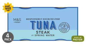 Tuna Steak in Spring Water Multipack 4 x 200g