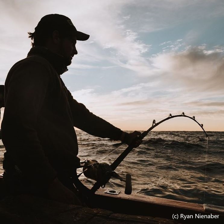 Hand line fishing south africa hi-res stock photography and images